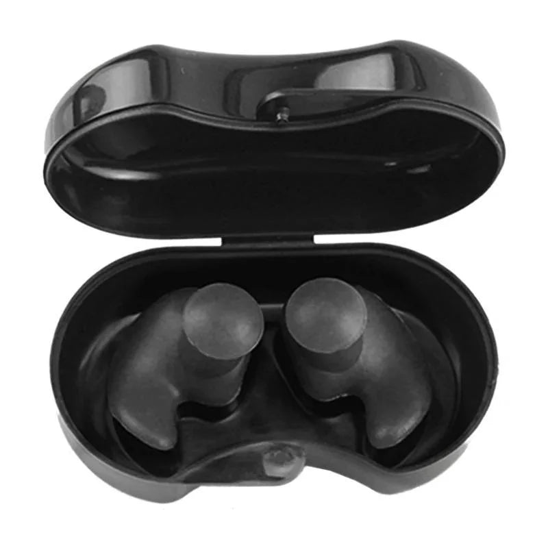 2PCS Waterproof Silicone Swimming Earplugs