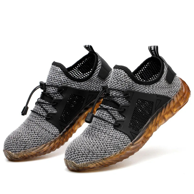 Men’s Steel Toe Lightweight Safety Work Shoes