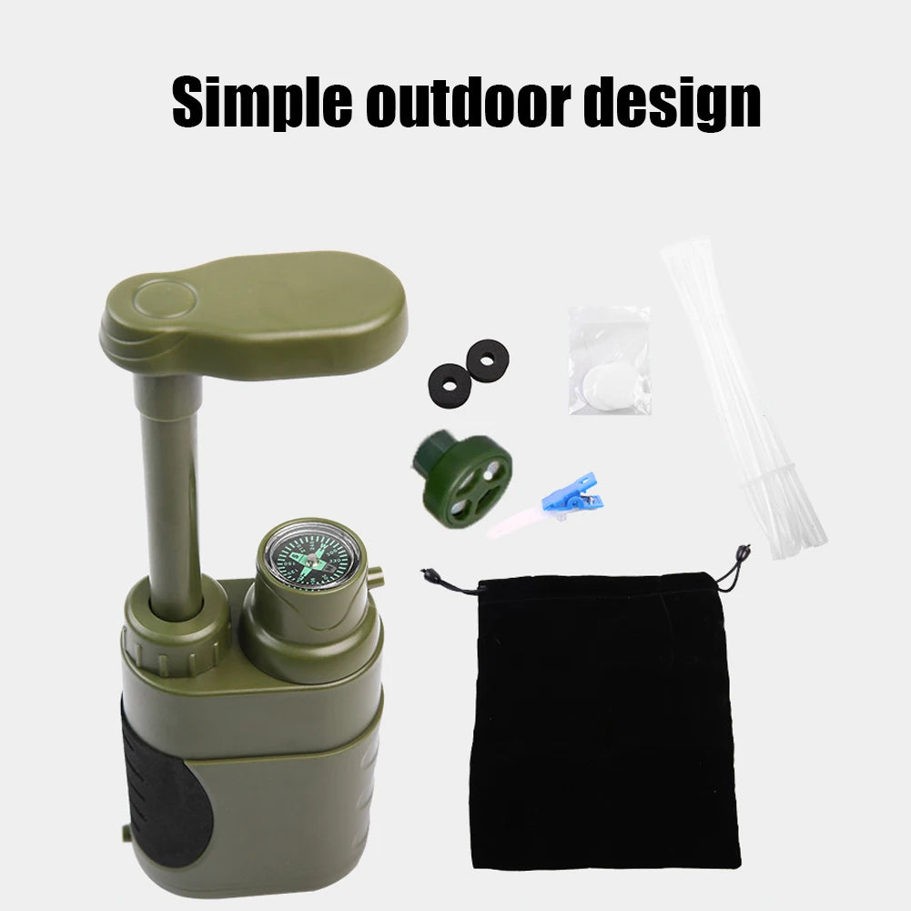 Portable Outdoor Water Filter – Survival & Camping Filtration System