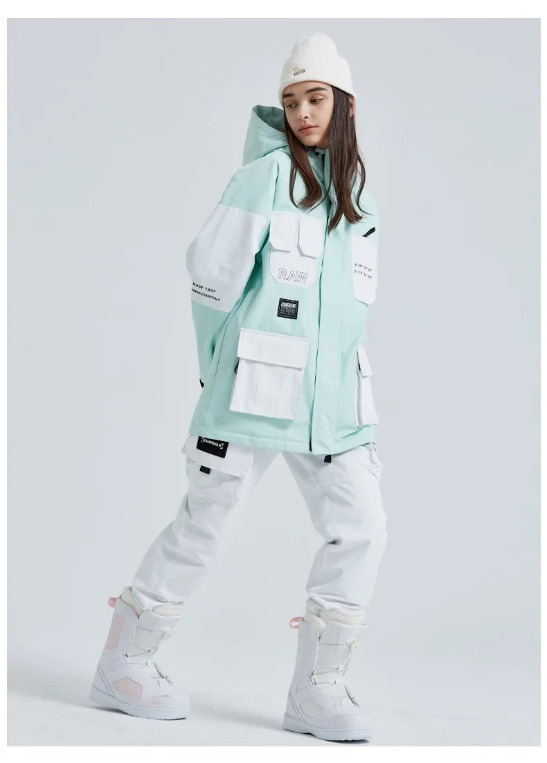 2025 Women's & Men's Waterproof Windproof Ski Jacket