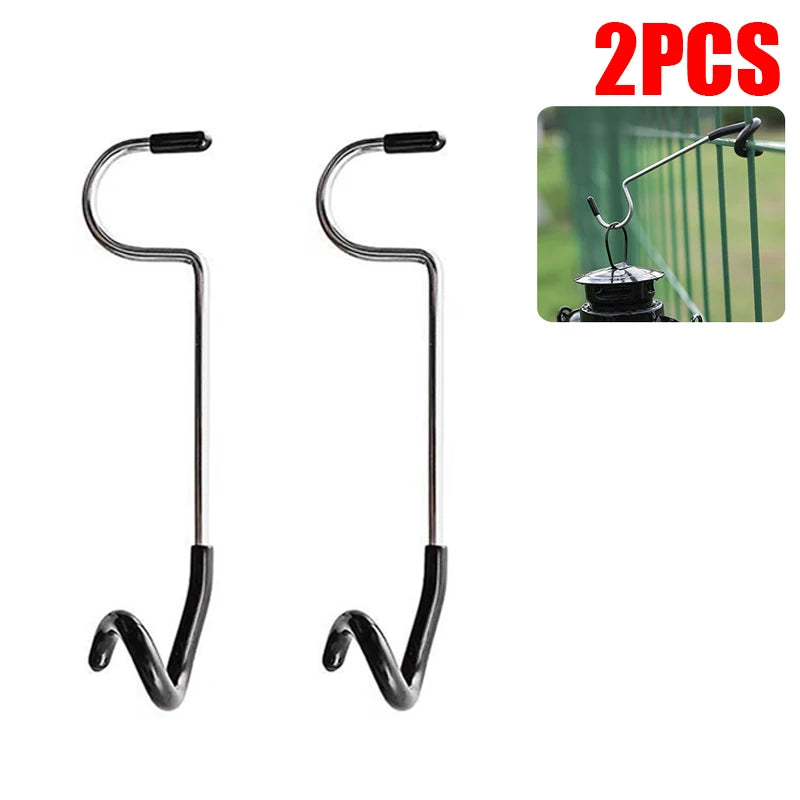 Stainless Steel Tent Pole Lamp Hanger