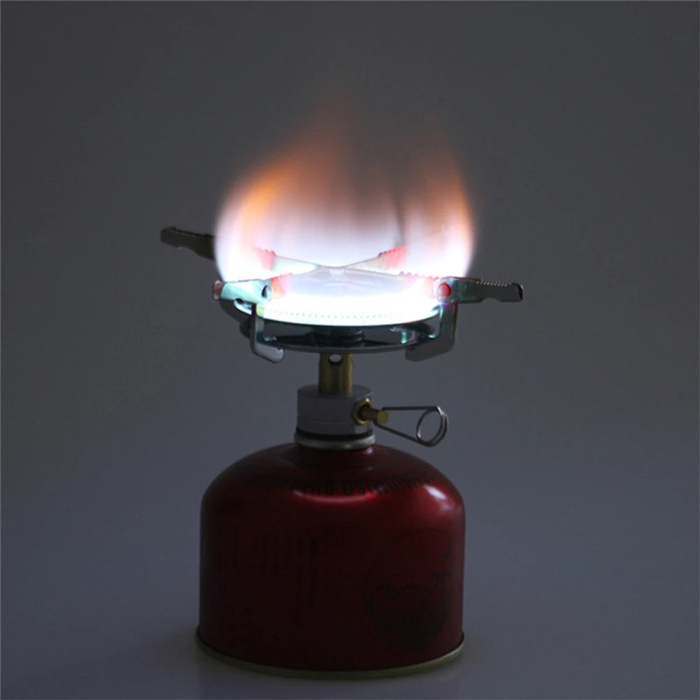 Outdoor Mini Camping Gas Stove with Storage Bag