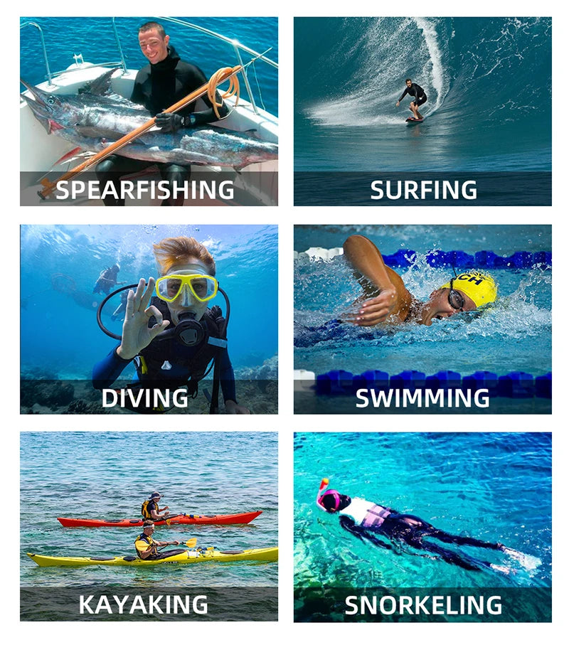 CRSC Neoprene Wetsuit 1.5/3MM Short Sleeve Dive Suit