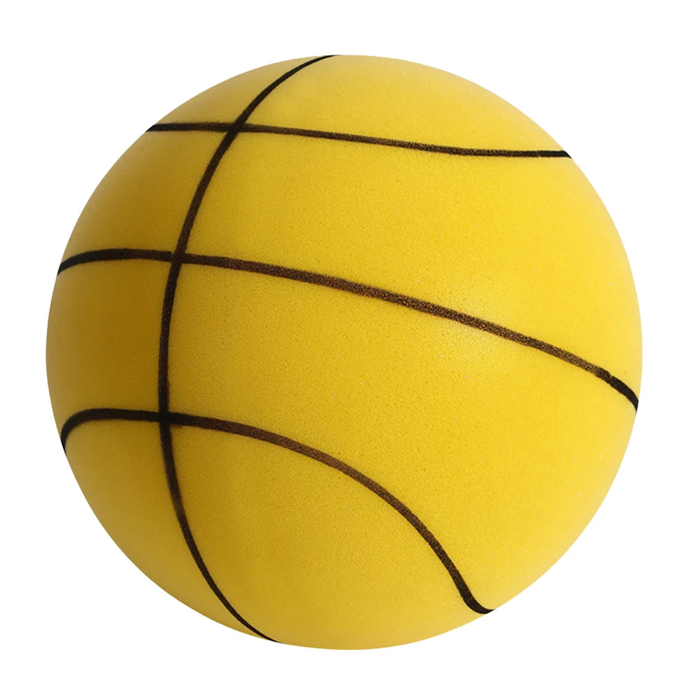 21cm Easy Grip Silent Size 5 Multicolor Basketball for Kids
