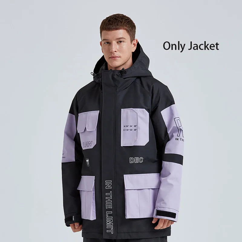 2025 Women's & Men's Waterproof Windproof Ski Jacket