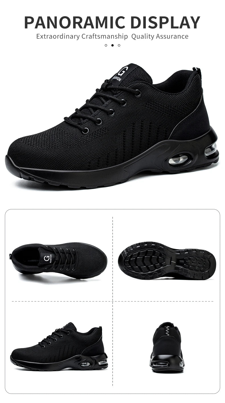 Men’s Steel Toe Safety Work Boots