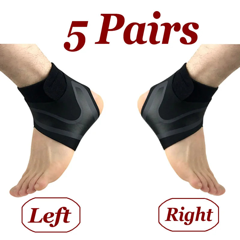Sports Ankle Support Wrap for Sprains & Pain Relief