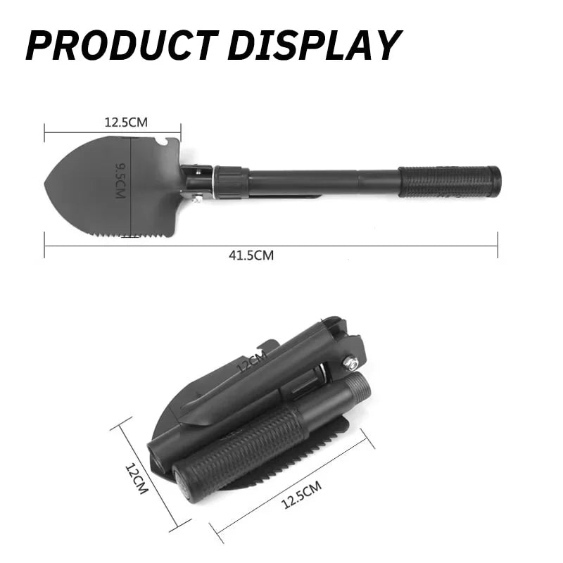 Foldable Portable Truck Engineer Shovel with Survival Tools