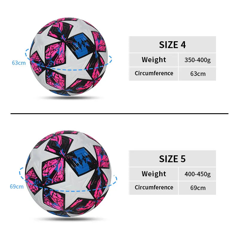 Standard Size 4/5 Professional Soccer Ball