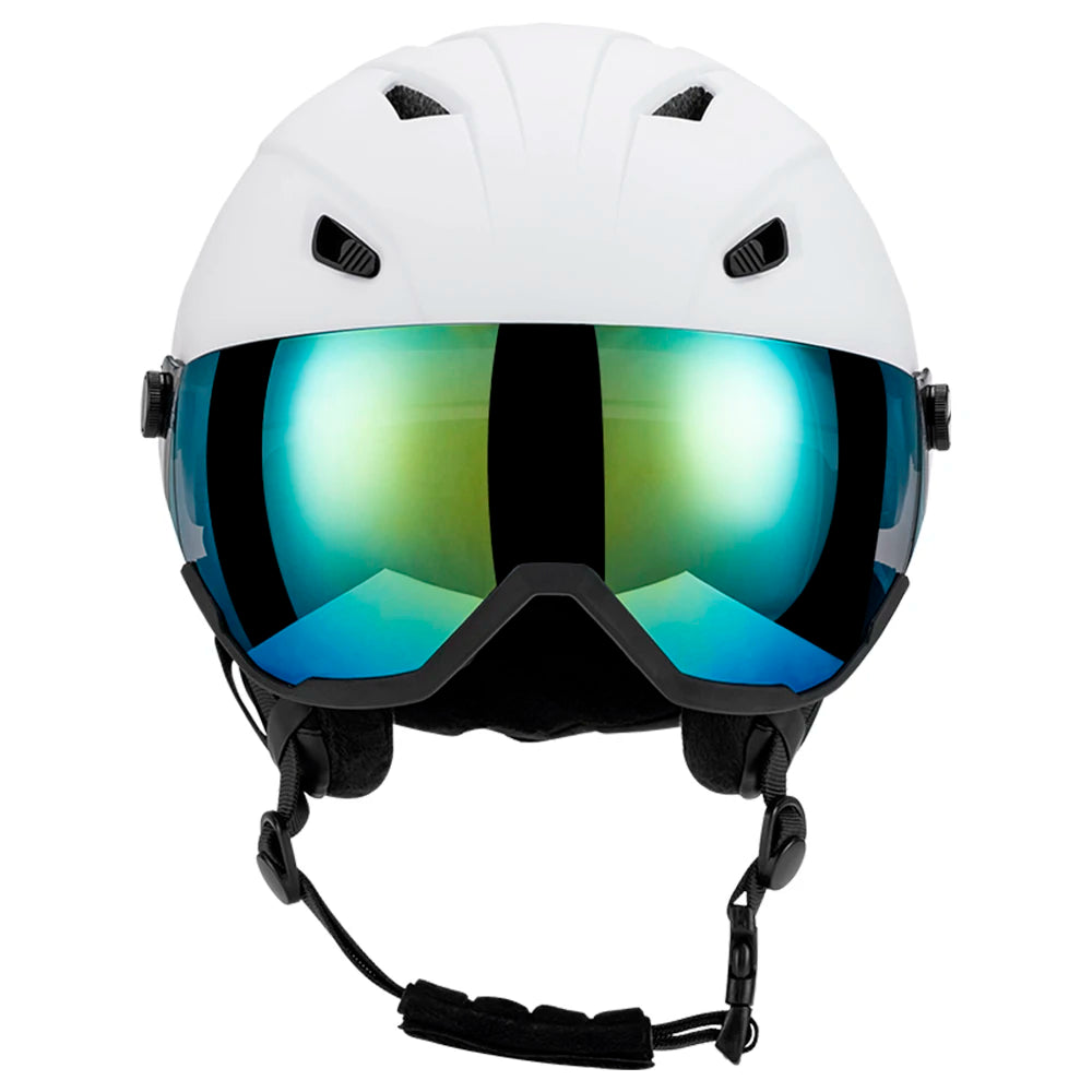 LIXADA Integrated Ski & Snowboard Helmet with Removable Visor & Goggles