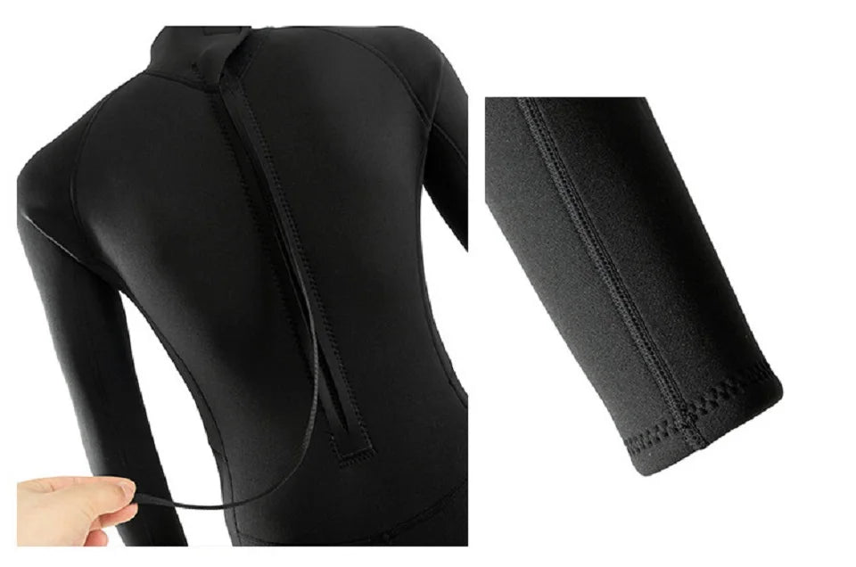 3mm/2mm Neoprene Wetsuit Full Body Thermal Diving & Surfing Suit