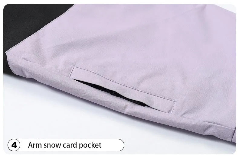 2025 Women's & Men's Waterproof Windproof Ski Jacket