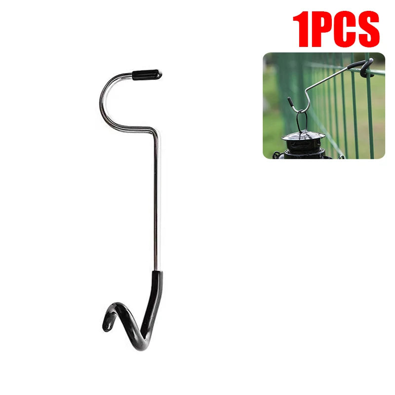 Stainless Steel Tent Pole Lamp Hanger
