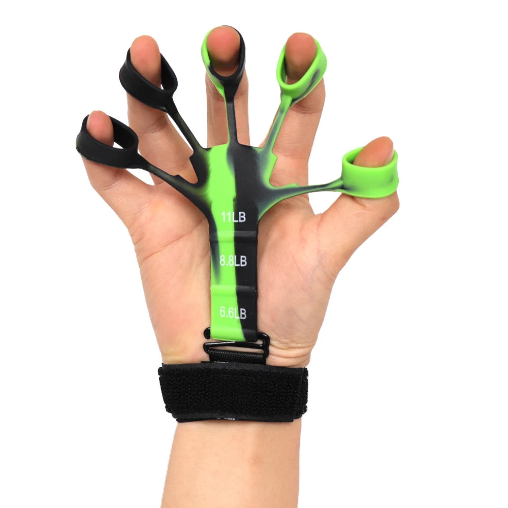 Silicone 5-Finger Grip Strengthener – Hand & Wrist Therapy Tool