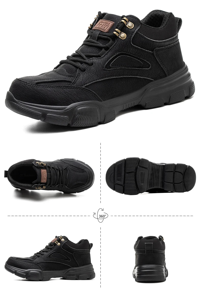 Men's Steel Toe Safety Work Shoes