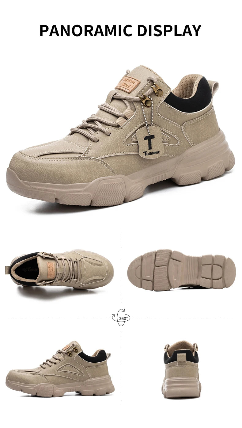 Men's Steel Toe Safety Work Shoes