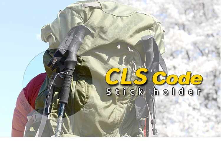 2pcs Backpack Walking Stick Holders – Trekking Pole Fixing Rope