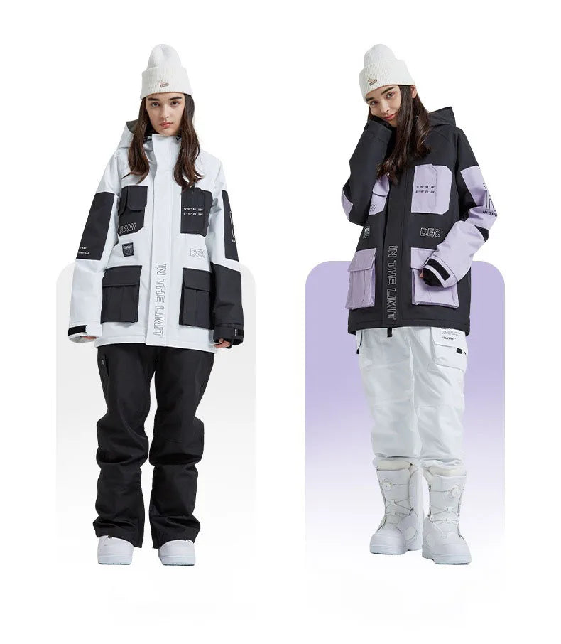 2025 Women's & Men's Waterproof Windproof Ski Jacket