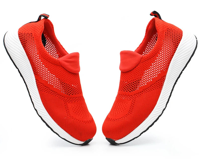 Summer Mesh Lightweight Steel Toe Work Sneakers