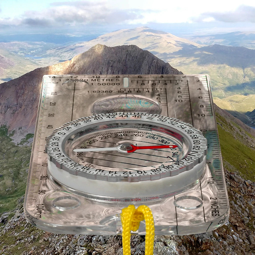 Compass Navigation Map Ruler Scouting Scale