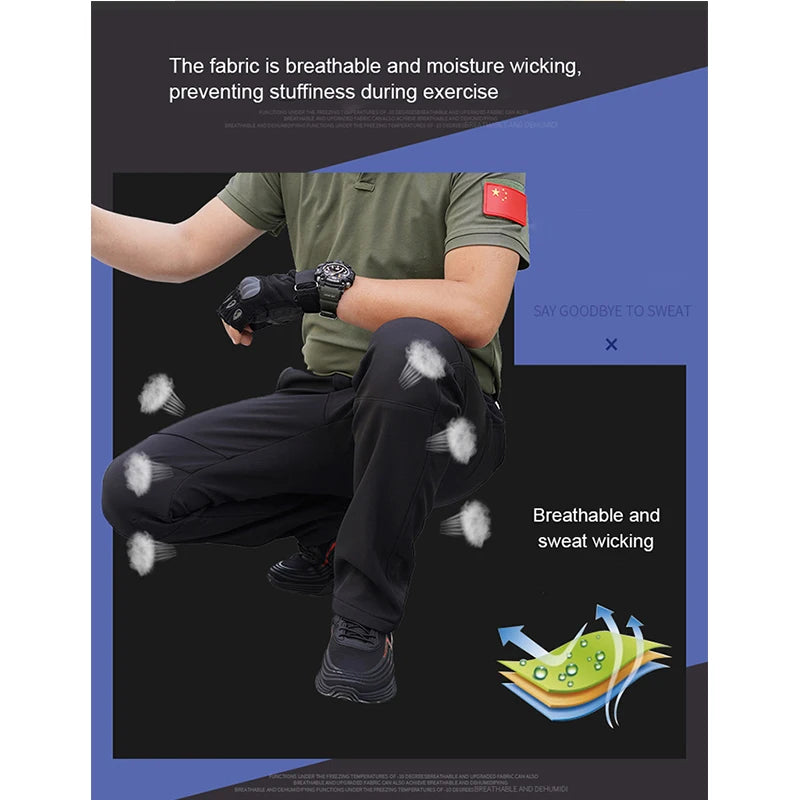 Winter Outdoor Thermal Hiking Pants – Unisex
