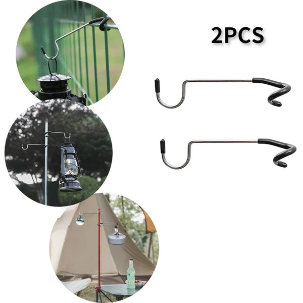 Stainless Steel Tent Pole Lamp Hanger