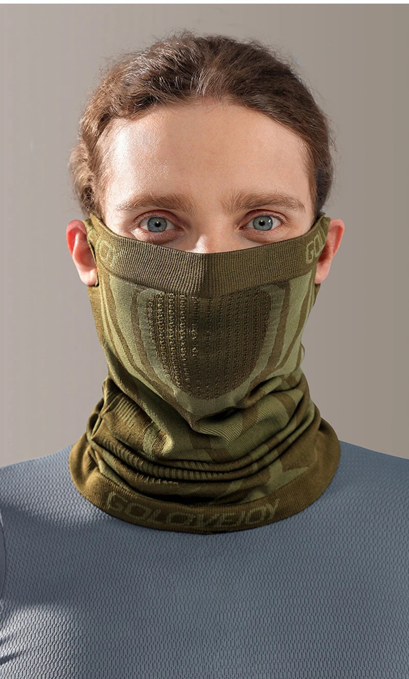 Winter Motorcycle Half Face Mask