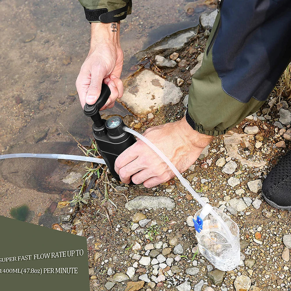 Portable Outdoor Water Filter – Survival & Camping Filtration System