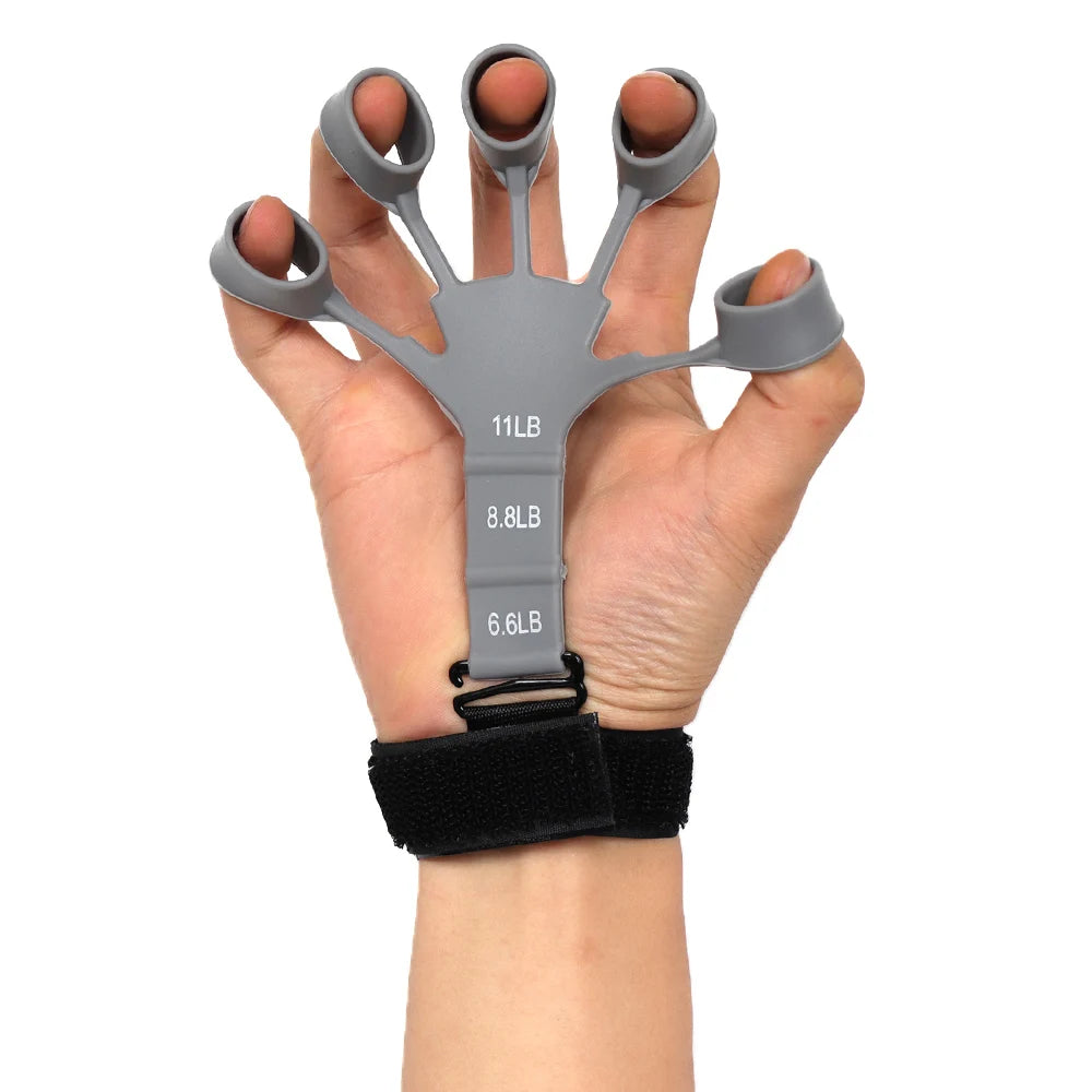 Silicone 5-Finger Grip Strengthener – Hand & Wrist Therapy Tool