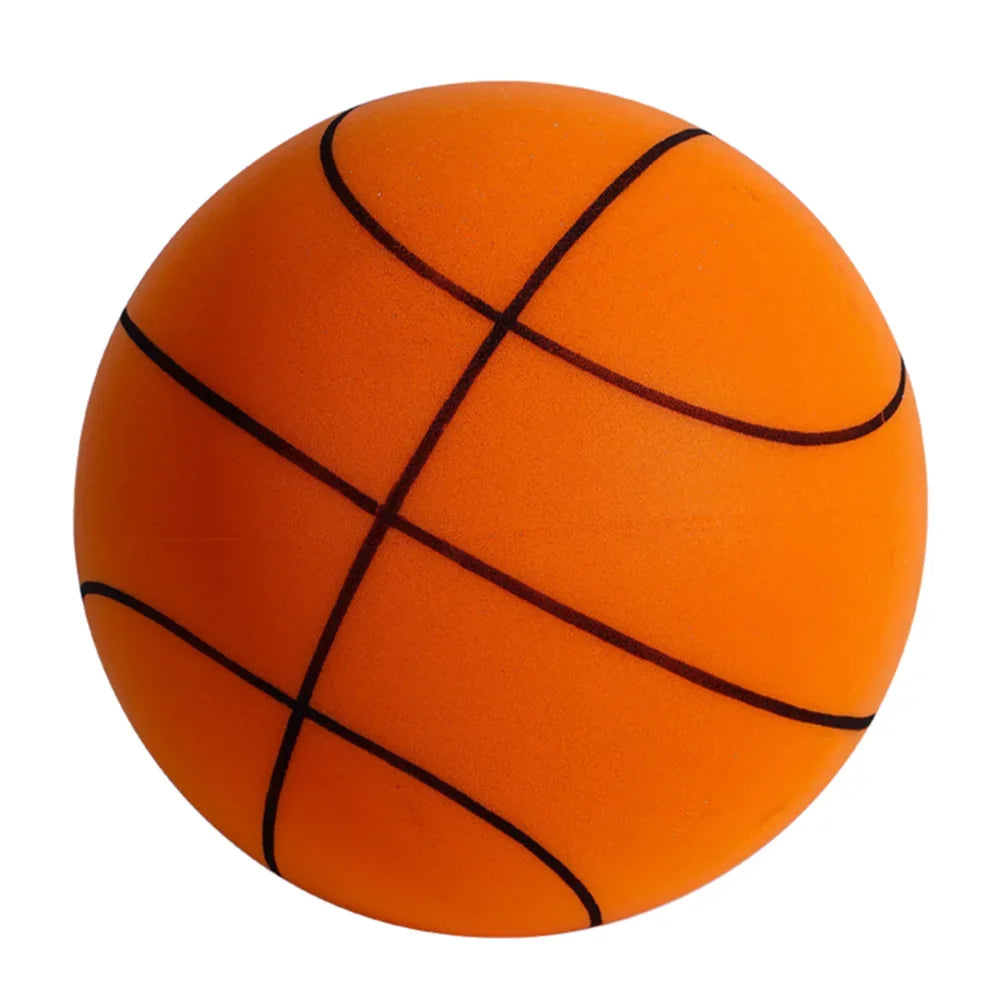 21cm Easy Grip Silent Size 5 Multicolor Basketball for Kids