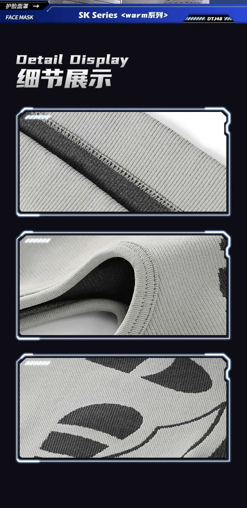 Unisex Thermal Balaclava – Cold-Weather Full Face & Neck Mask