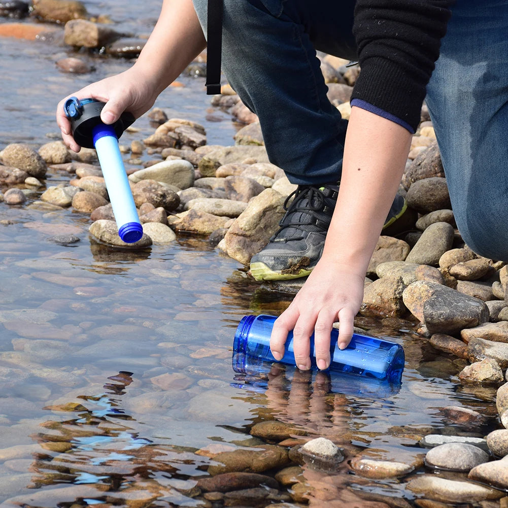 Portable Outdoor Water Filter – Survival & Camping Filtration System