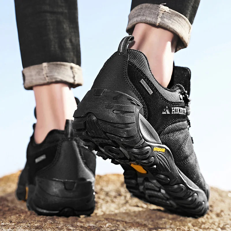 HIKEUP Men's Non-Slip Hiking Shoes