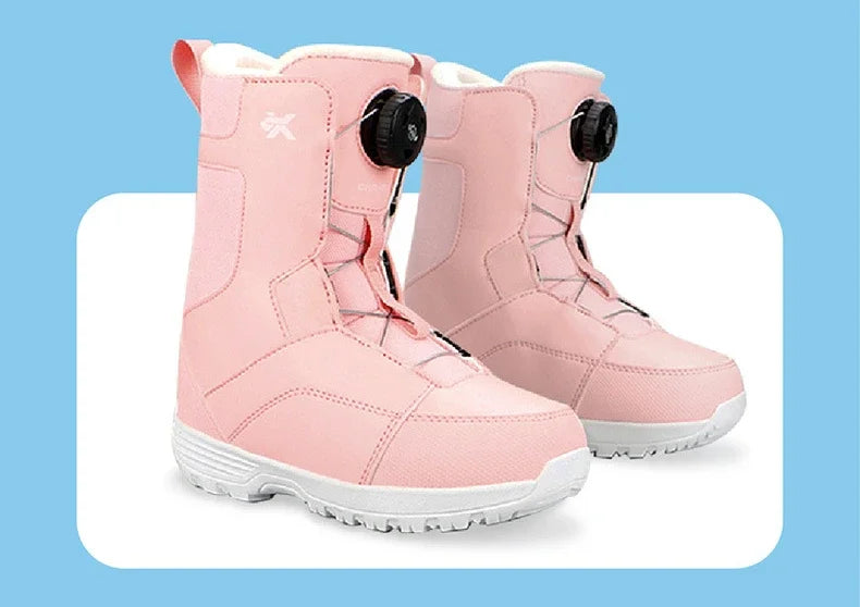 Kids Winter Snow Boots 2025 – Girls & Boys Skiing Shoes