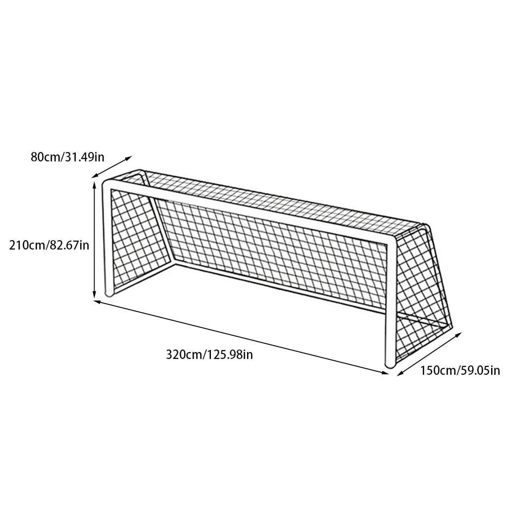 Shortened Product Name: Portable Folding Soccer Goal Net for Outdoor Training