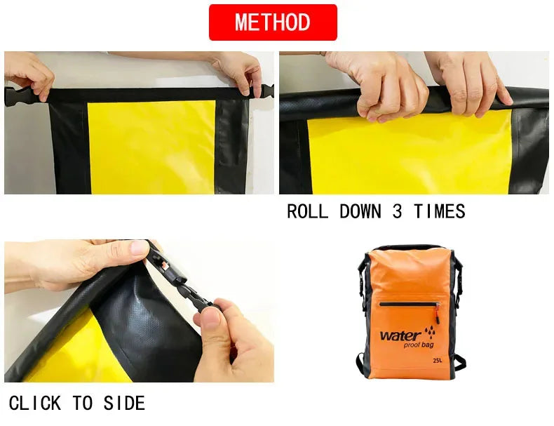 LONGHIKER Waterproof Dry Bag Backpack