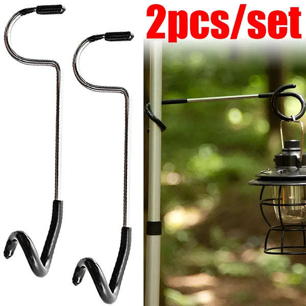 Stainless Steel Tent Pole Lamp Hanger