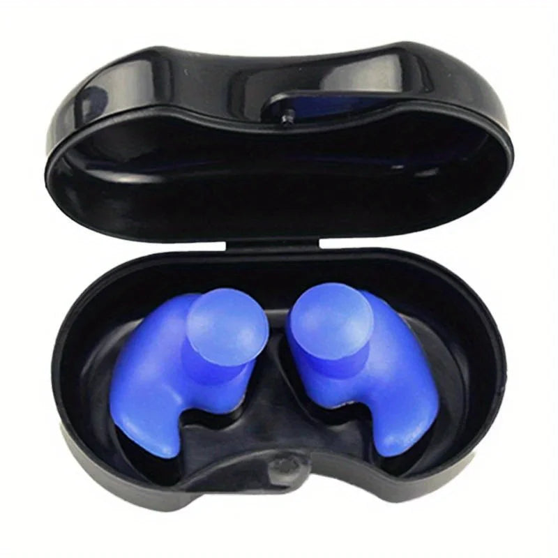 2PCS Waterproof Silicone Swimming Earplugs