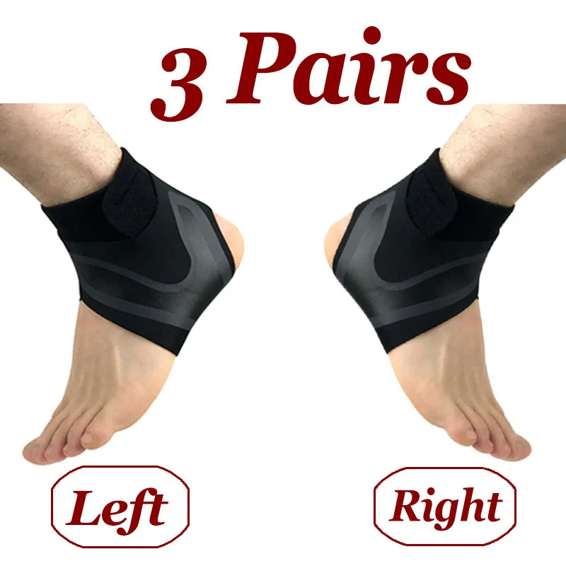Sports Ankle Support Wrap for Sprains & Pain Relief