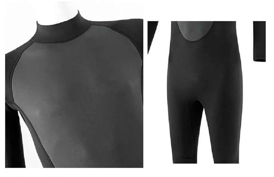 3mm/2mm Neoprene Wetsuit Full Body Thermal Diving & Surfing Suit