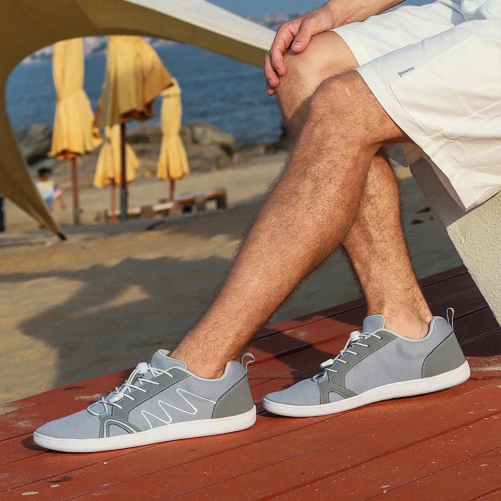 Minimalist Barefoot Non-Slip Cross Trainer Mesh Sneakers