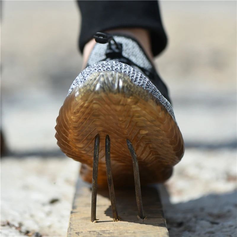 Men’s Steel Toe Lightweight Safety Work Shoes