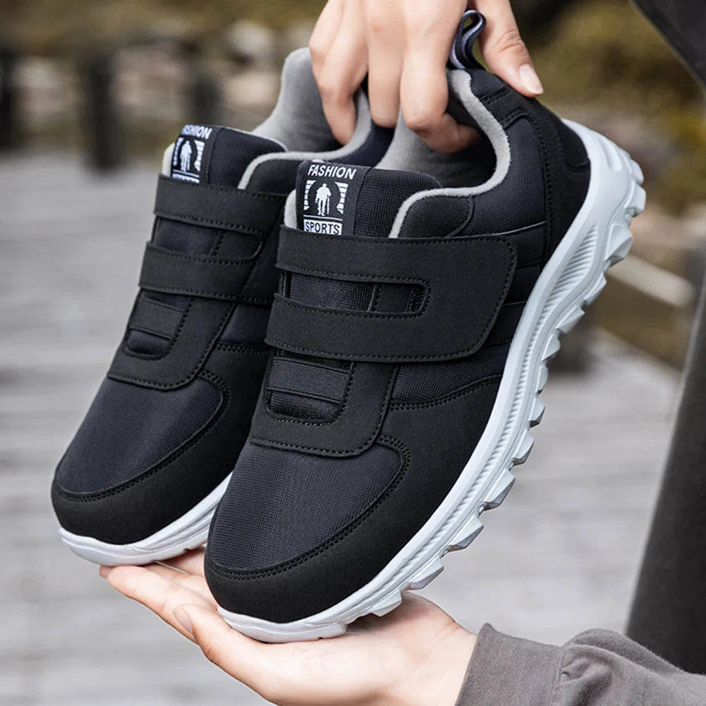 Non-Slip Wide Running Shoes for Elderly Men
