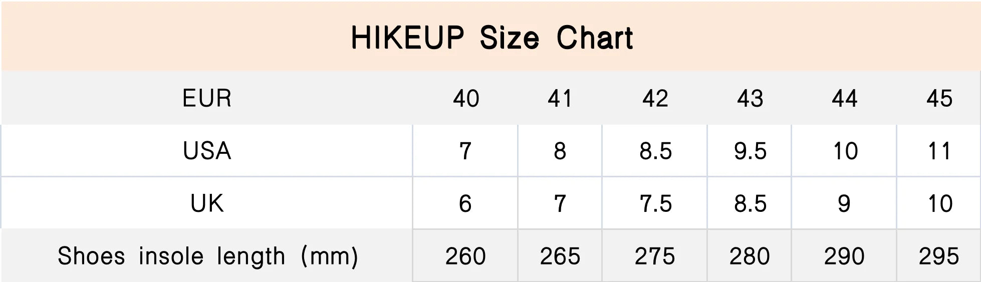 HIKEUP Men's Non-Slip Hiking Shoes