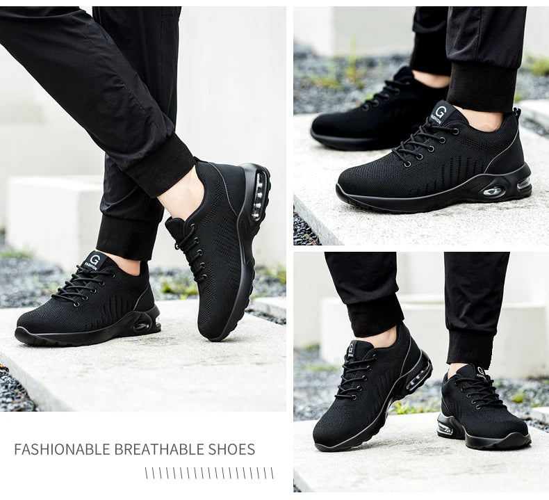 Men’s Steel Toe Safety Work Boots