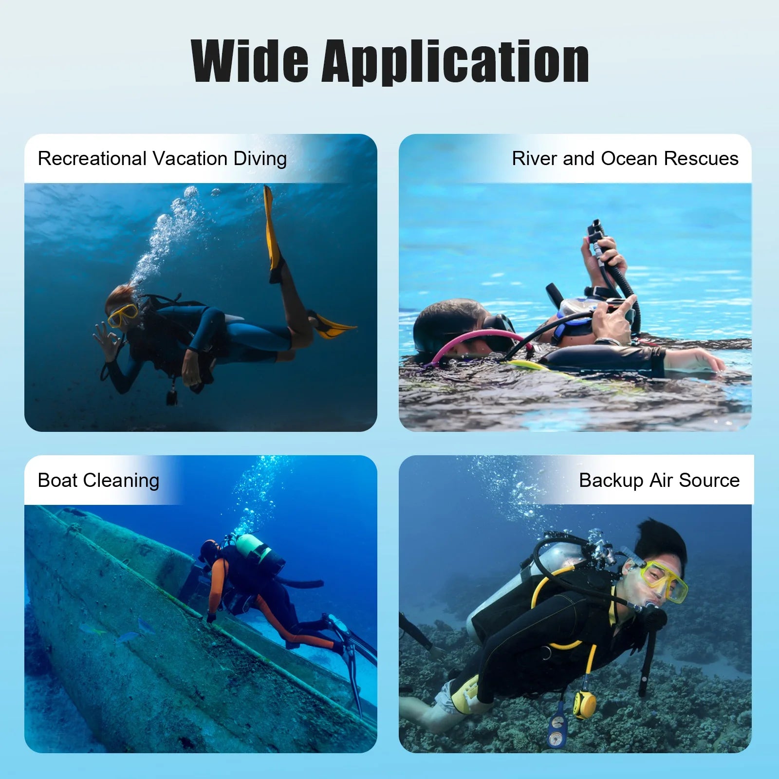 0.5L Mini Scuba Diving Tank