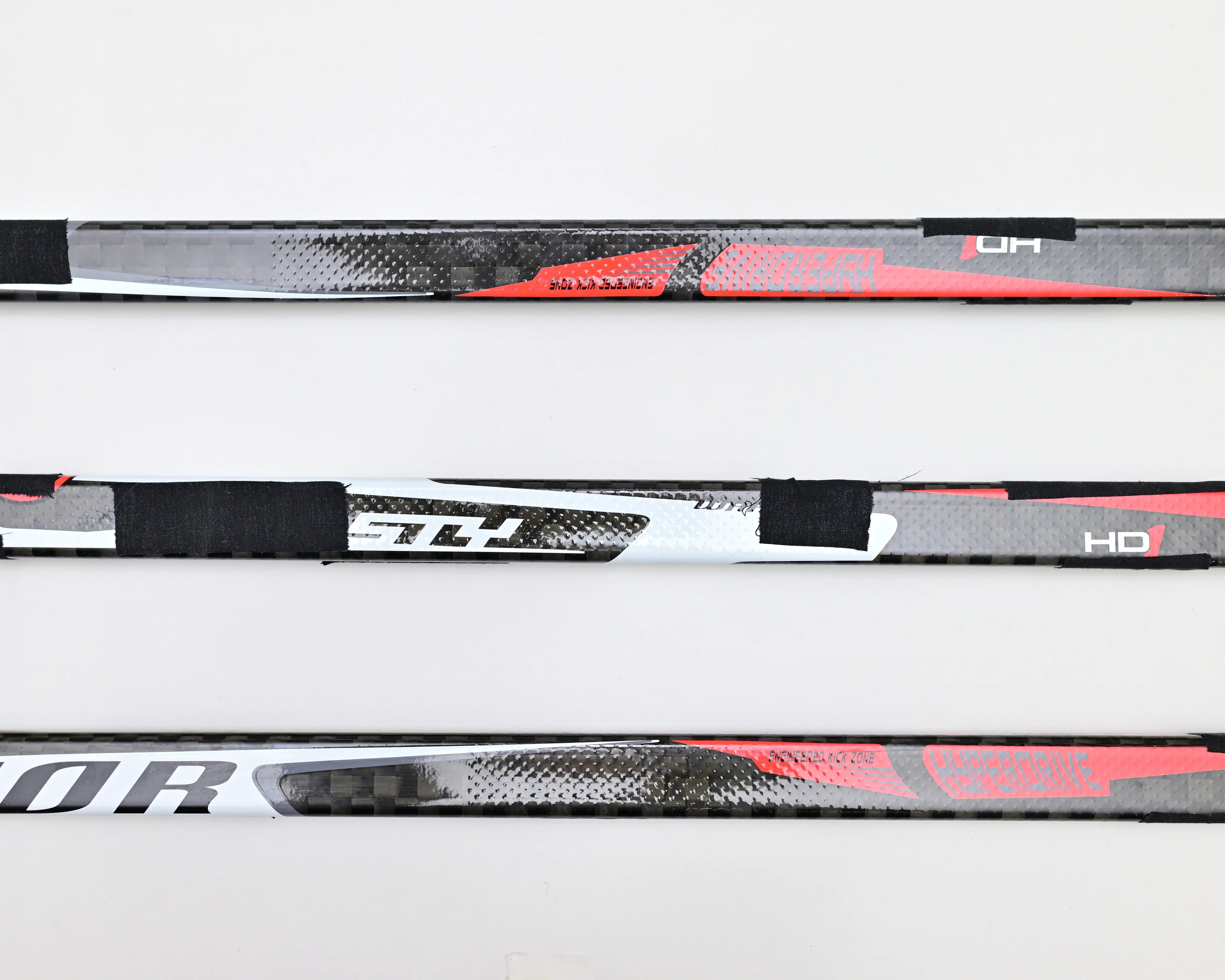 2-Pack Warrior HD1 Dynasty Square Head Ice Hockey Sticks Carbon Fiber Grip