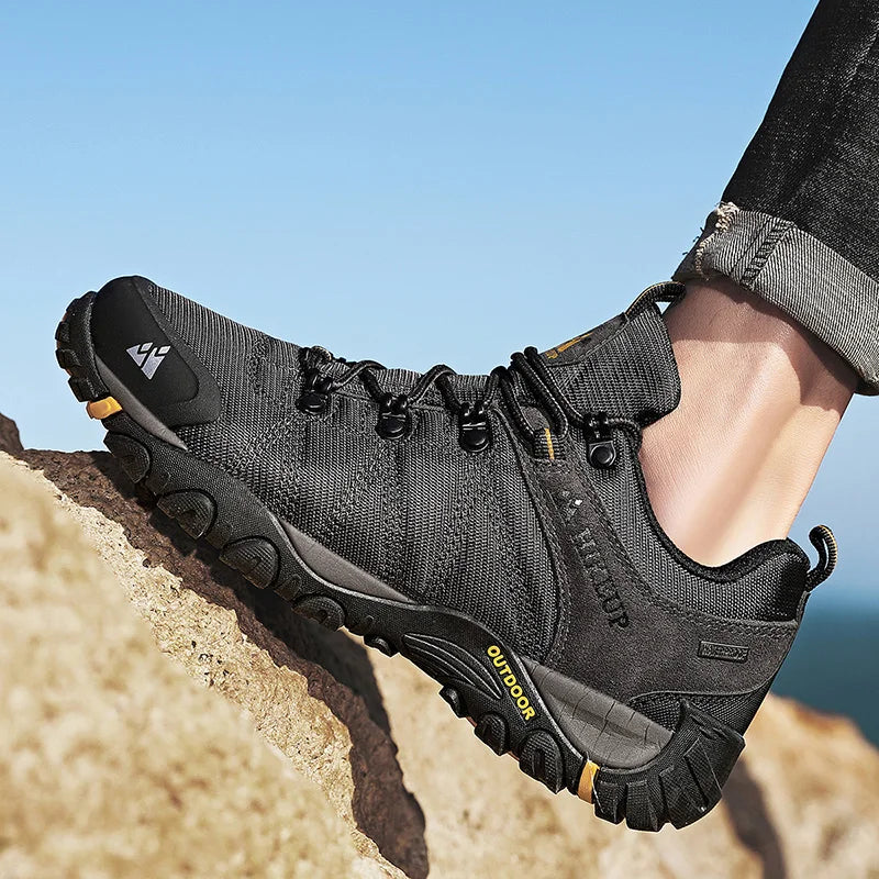HIKEUP Men's Non-Slip Hiking Shoes