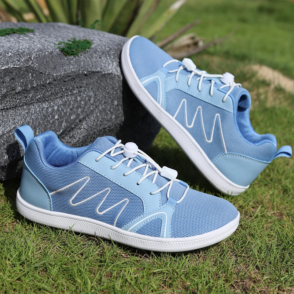 Minimalist Barefoot Non-Slip Cross Trainer Mesh Sneakers