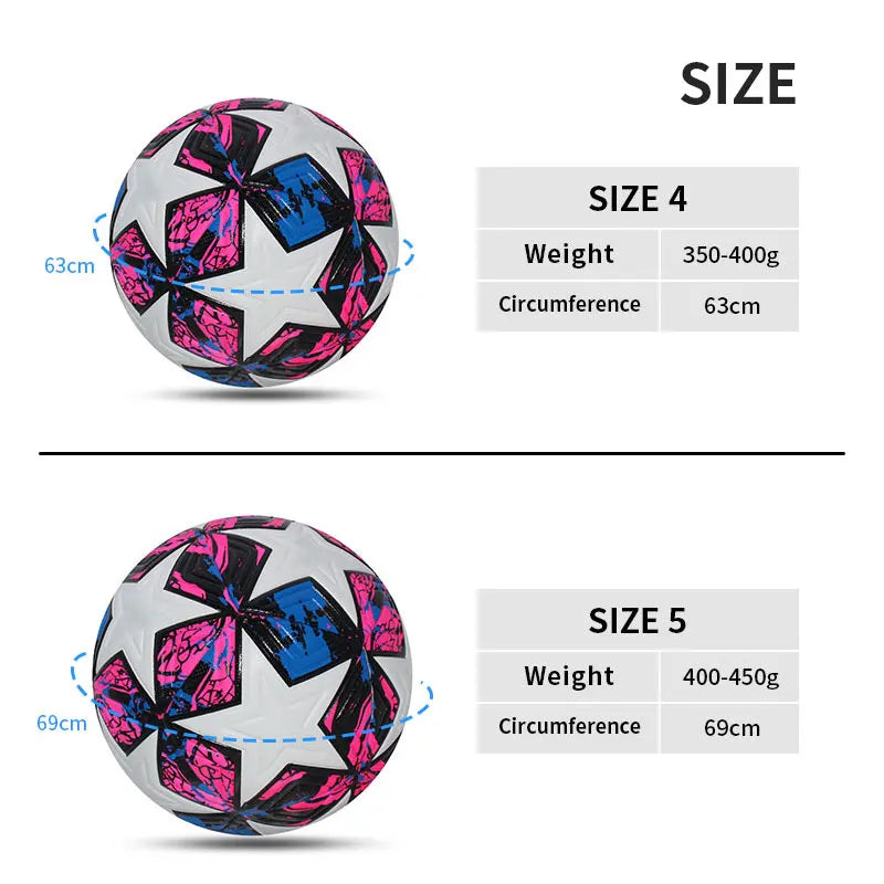 Standard Size 4/5 Professional Soccer Ball
